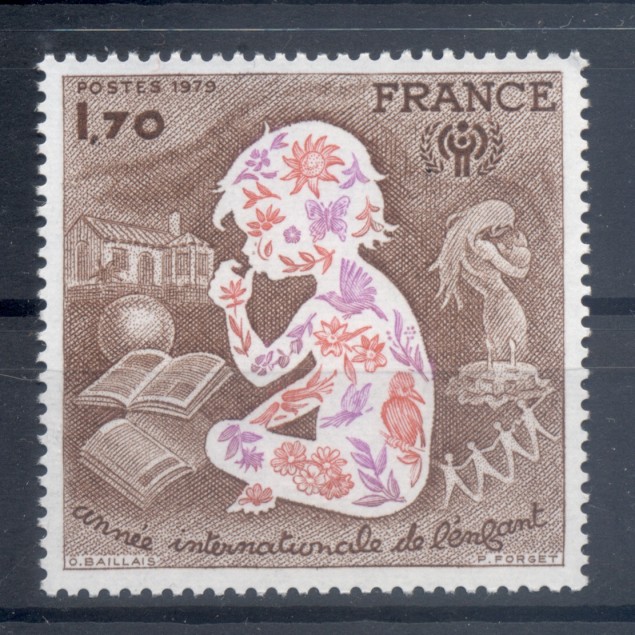 France 1979 - Y & T n. 2028 - International Year of The Child (Michel n. 2133)