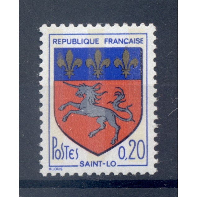 France 1966 - Y & T  n. 1510 c. - Armoiries de ville (Michel n. 1570 y)