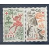 France 1975 - Y & T  n. 1860/61 - Au profit de la Croix-Rouge (Michel n. 1942/43)