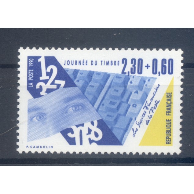 France 1990 - Y & T  n. 2639 - Journée du Timbre (Michel n. 2762 A a)