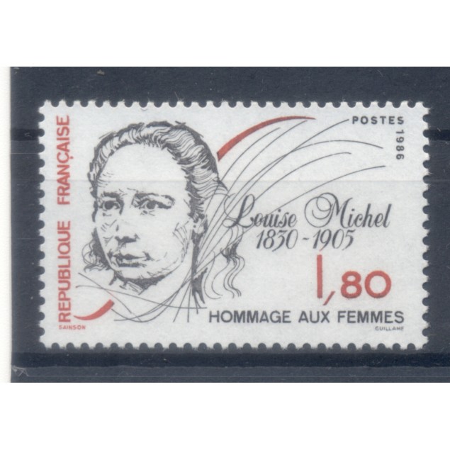 France 1986 - Y & T n. 2408 - Louise Michel (Michel n. 2540)