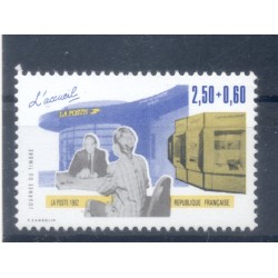 Francia  1992 - Y & T n. 2743 - Giornata del Francobollo (Michel n. 2889 I a)