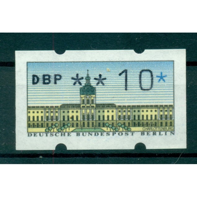 West Berlin 1987 - Michel n. 1 - Variable value stamp 10 pf. (Y & T n. 1)