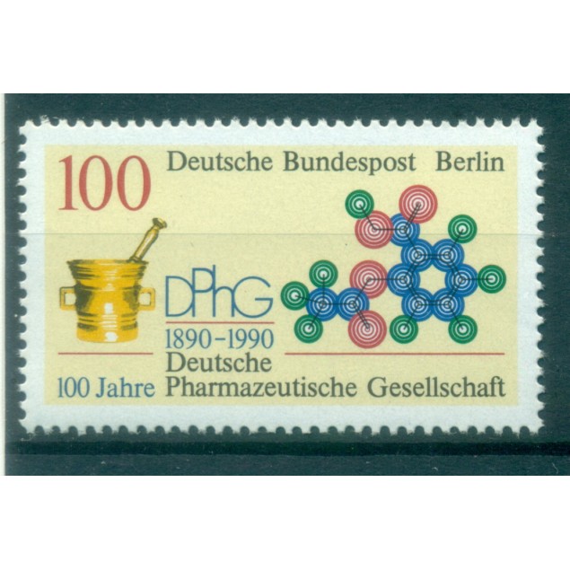 West Berlin 1990 - Michel n. 875 - German pharmaceutical society (Y & T n. 836)