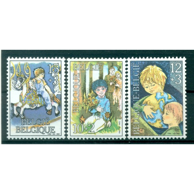 Belgium 1984 - Y & T n. 2151/53 - Children (Michel n. 2203/05)