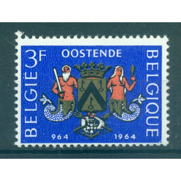 Belgium 1964 - Y & T n. 1285 - City of Ostend (Michel n. 1345)