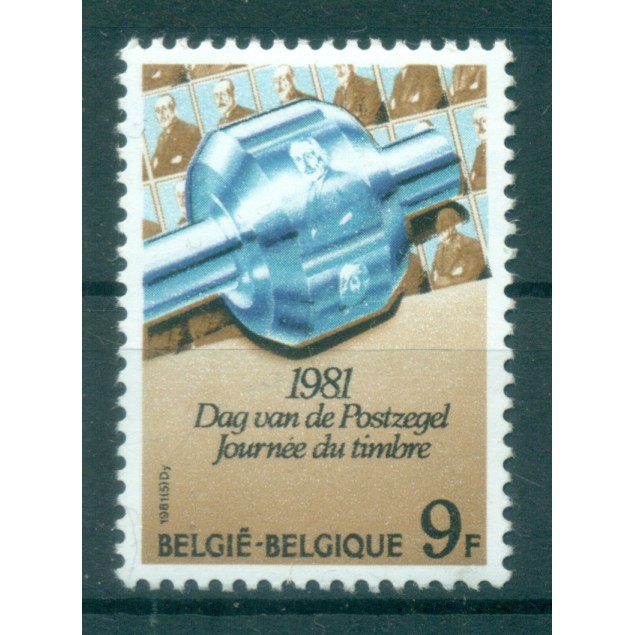 Belgio 1981 - Y & T n. 2008 - Giornata del Francobollo (Michel n. 2060)