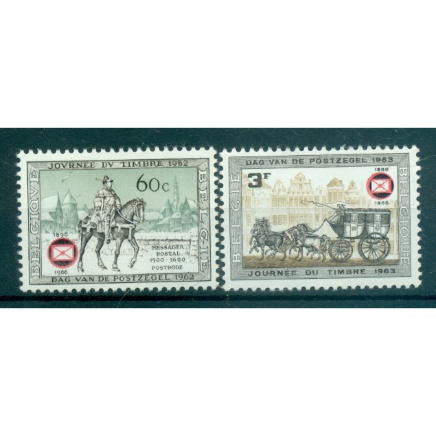 Belgio 1966 - Y & T n. 1395/96 - F.R.C.P.B. (Michel n. 1452/53)