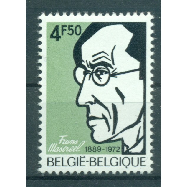 Belgium 1972 - Y & T n. 1641 - Frans Masereel (Michel n. 1704)