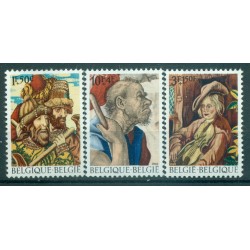 Belgique 1969 - Y & T n. 1505/07 - Art de la tapisserie  (Michel n. 1562/64)