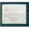 Belgio 1987 - Michel n. 8 - Francobollo automatico EUROPHILEX 487 24 f. (Y & T n. 14)