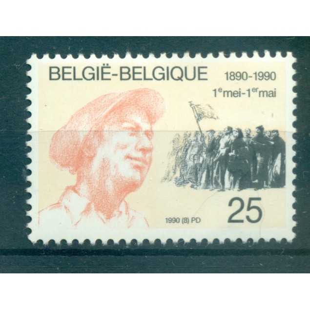 Belgium 1990 - Y & T n. 2366 - Labour Day (Michel n. 2418)