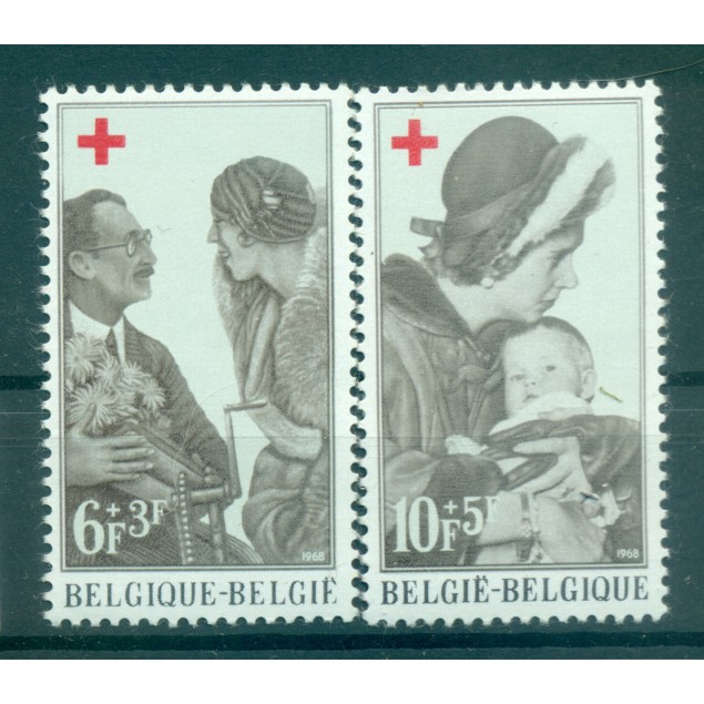 Belgium 1968 - Y & T n. 1454/55 - Red Cross (Michel n. 1509/10)