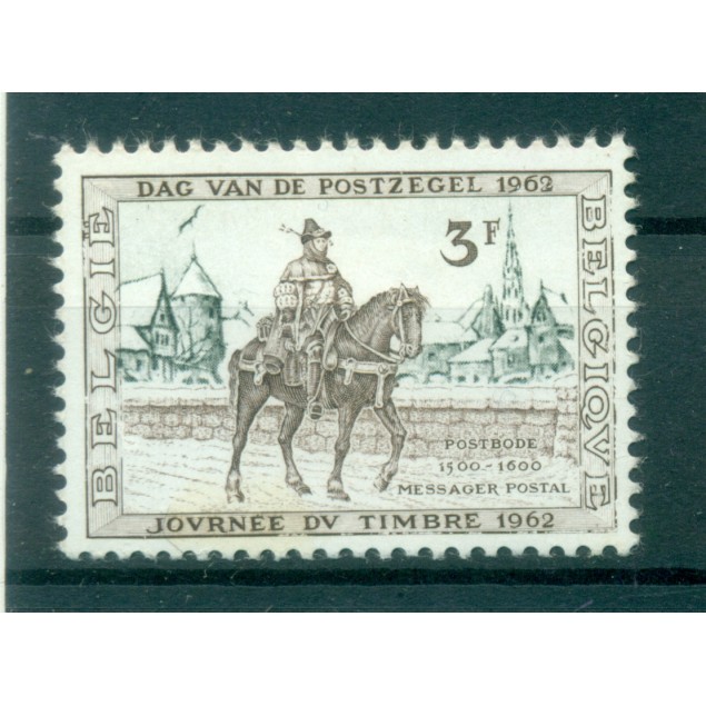 Belgio 1962 - Y & T n. 1212 - Giornata del Francobollo (Michel n. 1272)