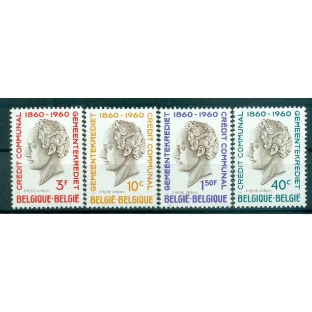 Belgium 1960 - Y & T n. 1159/62 - Crédit communal (Michel n. 1218/21)