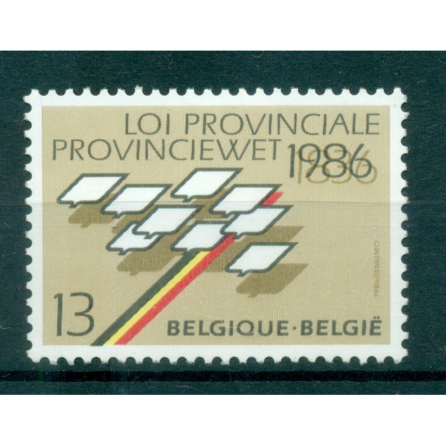 Belgio 1986 - Y & T n. 2231 - Legge provinciale (Michel n. 2283)