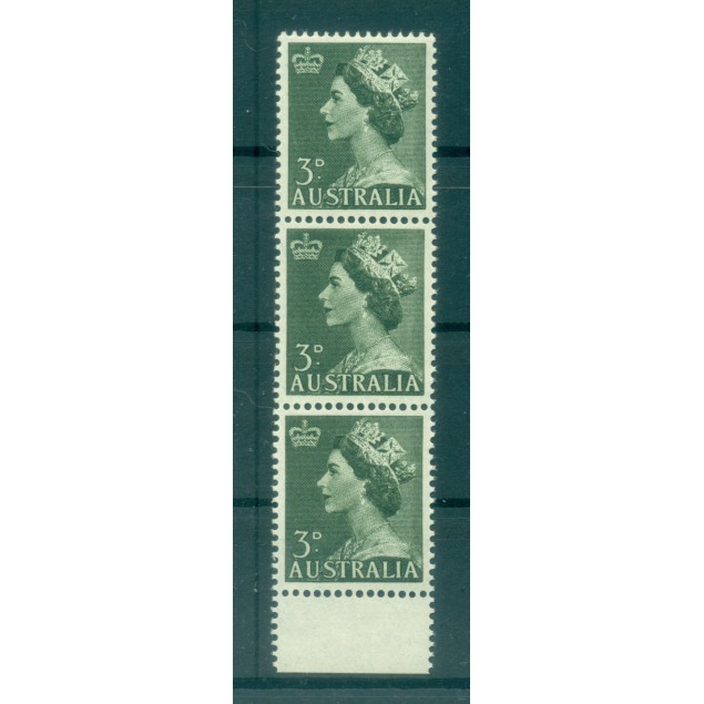 Australia 1953 - Y & T n. 197 - Definitive (Michel n. 236) Coil strip