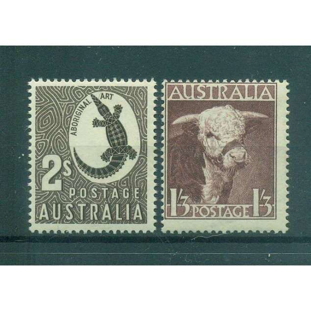 Australia 1948 - Y & T n. 159/60 - Definitive (Michel n. 184-86)