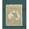 Australia 1923-25 - Y & T n. 42 - Definitive (Michel n. 45 X III) (i)