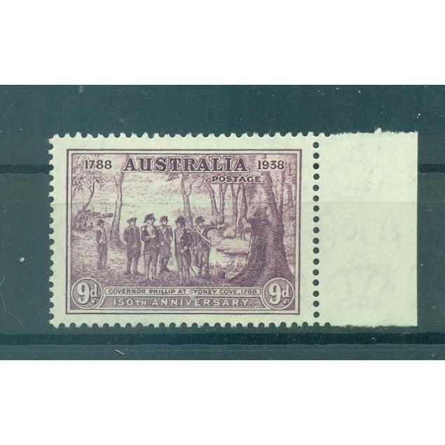 Australia 1937 - Y & T n. 125 - Fondazione di Sydney  (Michel n. 155)