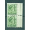 Australia 1950-52 - Y & T n. 172 - Serie ordinaria (Michel n. 205) Coil pair (3)