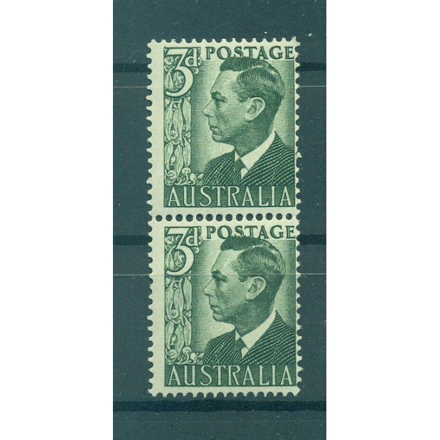 Australia 1950-52 - Y & T n. 173C - Definitive (Michel n. 203) Coil pair (1)