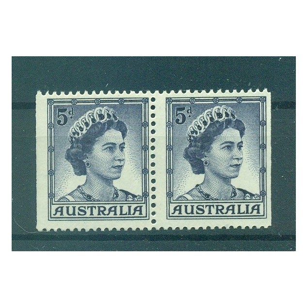 Australia 1959-62 - Y & T n. 253 a./b. - Definitive (Michel n. 292 D)