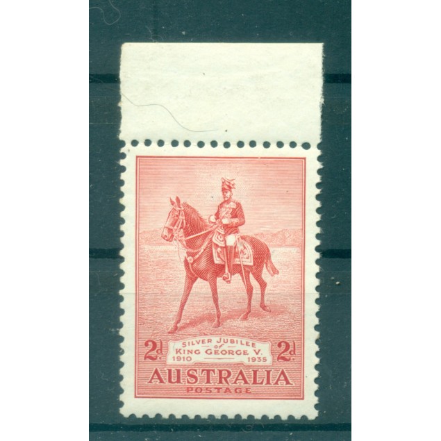 Australia 1935 - Y & T n. 102 - Giubileo del re Giorgio V (Michel n. 129)