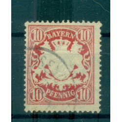 Bavière 1888-1904 - Y & T n. 63 - Série courante (Michel n. 56 B y)