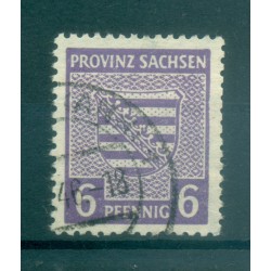 Sassonia 1945 - Michel n. 80 Y a - Serie ordinaria (Y & T n. 15)