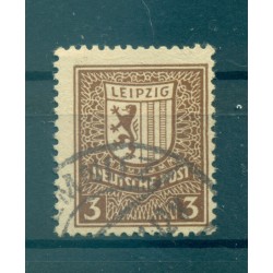 West Saxony 1946 - Michel n. 156 x - Leipzig coat of arms and views (ii) (Y & T n. 31)