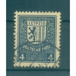 Sassonia dell'Ovest 1946 - Michel n. 157 x - Stemma e vedute di Lipsia (ii) (Y & T n. 32)