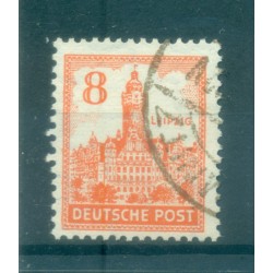 Sassonia dell'Ovest 1946 - Michel n. 154 Y - Stemma e vedute di Lipsia  (Y & T n. 35)