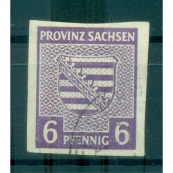 Saxe 1945 - Michel n. 69 X a - Série courante (Y & T n. 4) (i)