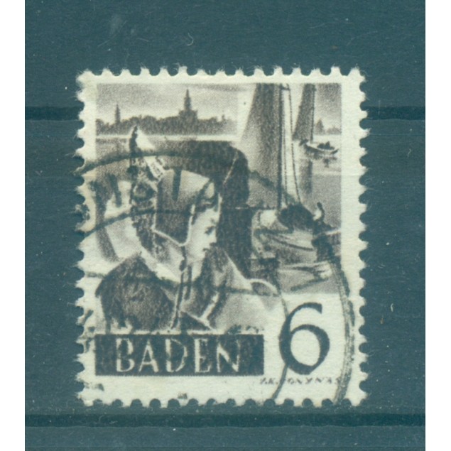 Baden 1948 - Michel n. 32 - Personalities and views (Y & T n. 32)