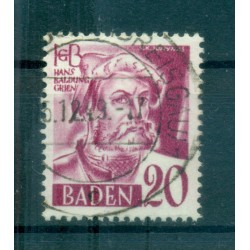 Baden 1948 - Michel n. 34 - Personalità e vedute (Y & T n. 34)