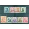 Belgium 1942 - Y & T n. 593/601 - Anti tuberculosis (Michel n. 600/08)