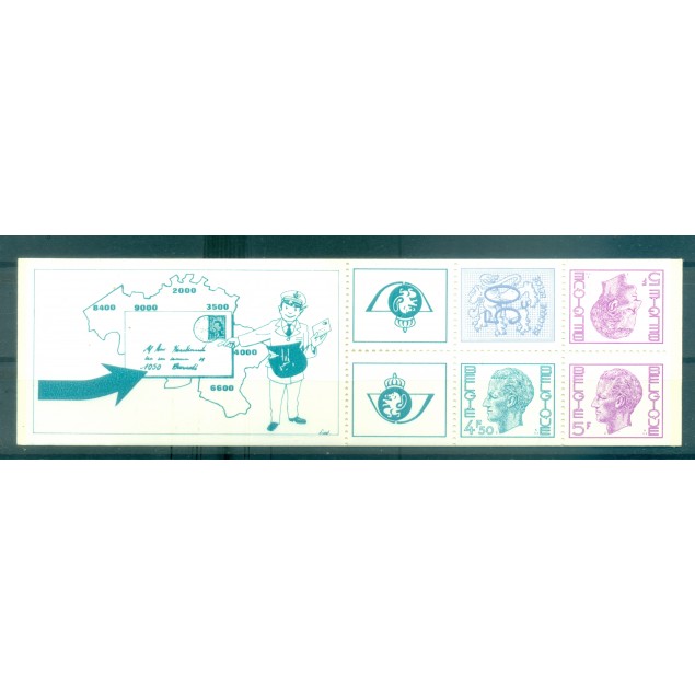 Belgique 1975 - Y & T carnet n. C1769 - Série courante (Michel carnet n. MH 26)