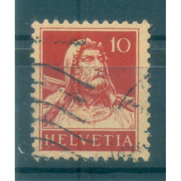 Svizzera 1914-18 - Y & T n. 138 - Guglielmo Tell (Michel n. 118 II) (i)