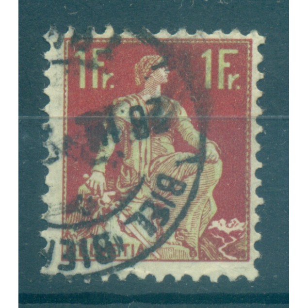 Switzerland 1907-17 - Y & T n. 126 - Helvetia (Michel n. 109 x)