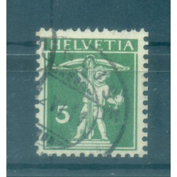 Svizzera 1910 - Y & T n. 136 - Serie ordinaria (Michel n. 113 II)