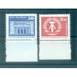 Allemagne - RDA 1980 - Y & T n. 2201-03 - Série courante (Michel n. 2549/50)