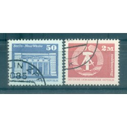 Allemagne - RDA 1980 - Y & T n. 2201-03 - Série courante (Michel n. 2549/50 v)