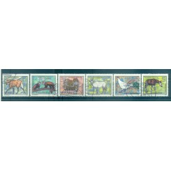 Germany - GDR 1980 - Y & T n. 2181/86 - Endangered Fauna (Michel n. 2522/27)