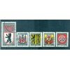 Germany - GDR 1983 - Y & T n. 2460/64 - Coat of arms of cities of the GDR (Michel n. 2817/21)