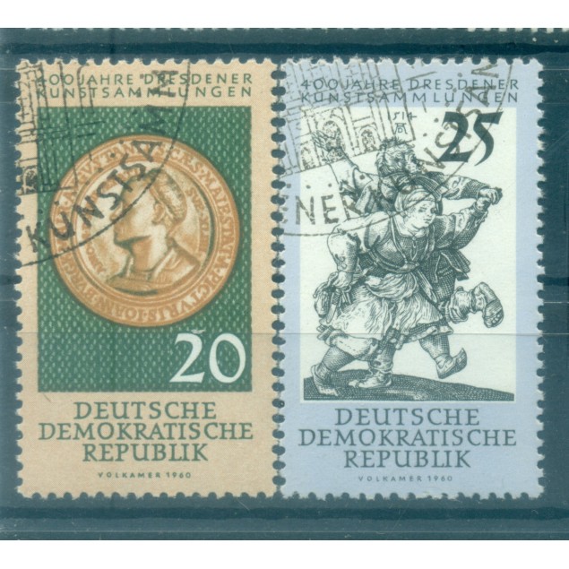 Allemagne - RDA 1960 - Y & T n. 506/07 - Musée de Dresde  (Michel n. 791/92)