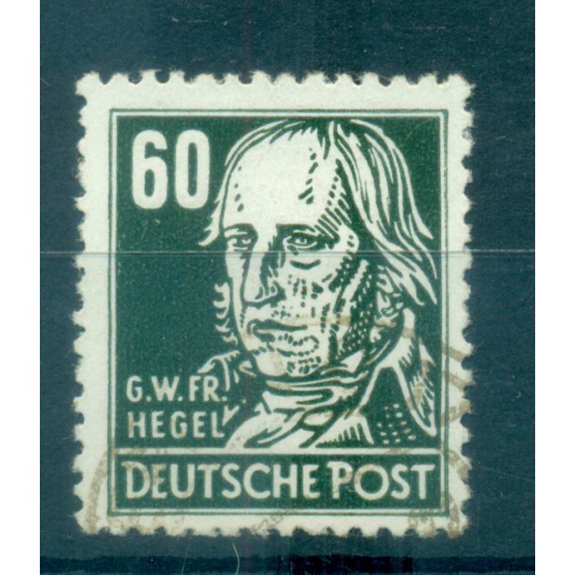 Allemagne - RDA 1953 - Y & T n. 102 - Célébrités diverses (Michel n. 338) (iv)