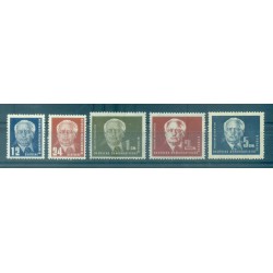 Germany - GDR 1952-53 - Y & T n. 69/72A - Definitive (Michel n. 251/55)