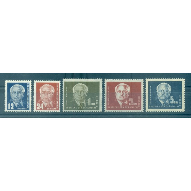 Germany - GDR 1952-53 - Y & T n. 69/72A - Definitive (Michel n. 251/55)