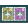 Allemagne - RDA 1987 - Y & T n. 15/16 poste aérienne - Série courante (Michel n. 3128/29 w)